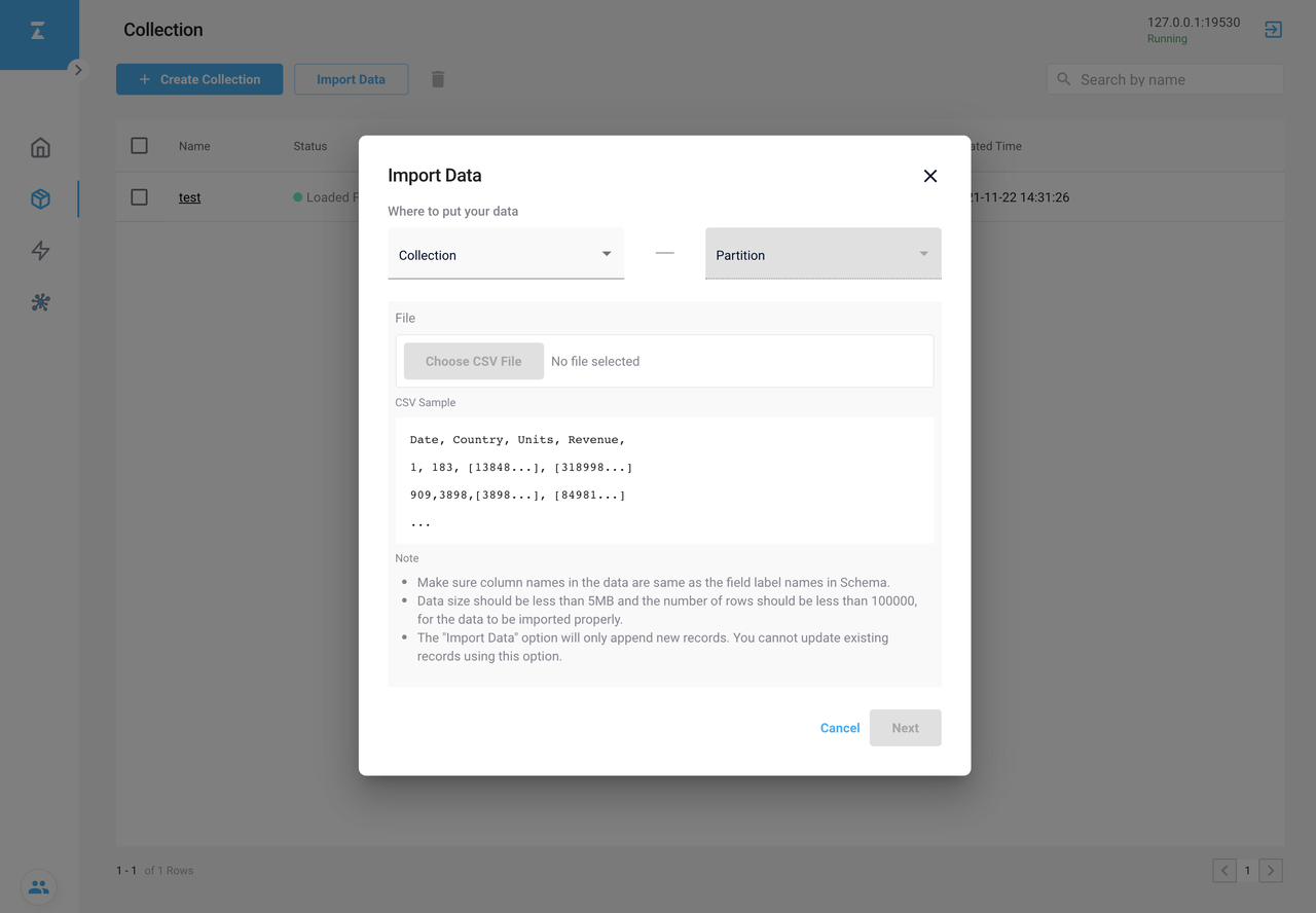 Import Data